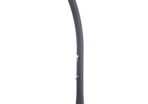 Ducha solar para piscina columna gris Vulcano